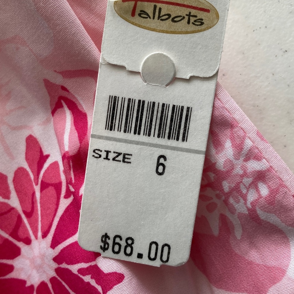 Talbots Pink Floral Maxi Skirt - Picture 2 of 5